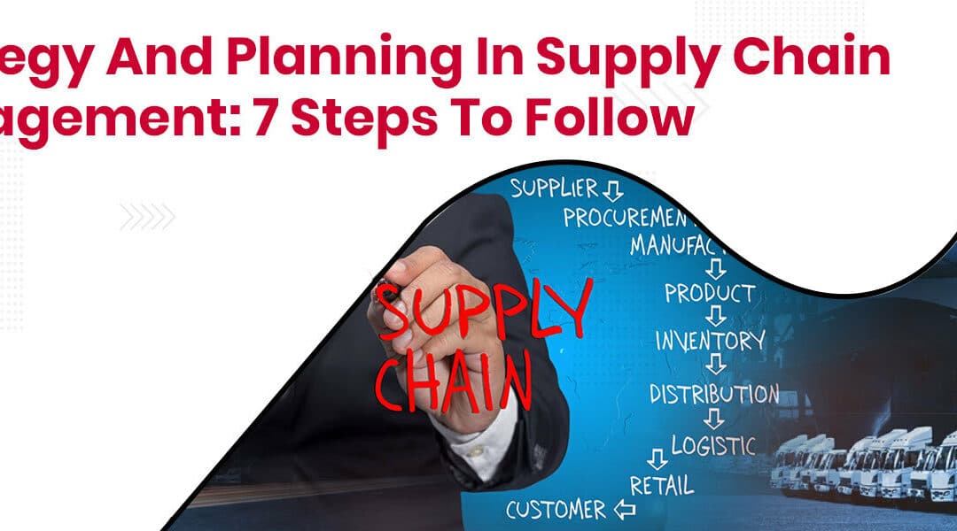 Strategy And Planning In Supply Chain Management - 7 Steps To Follow