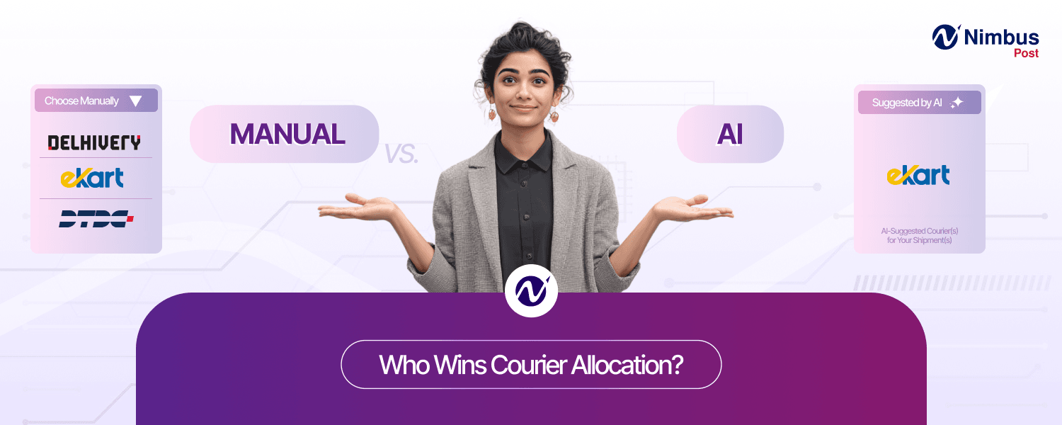 Manual vs. AI-Driven Courier Selection Which One Saves You More