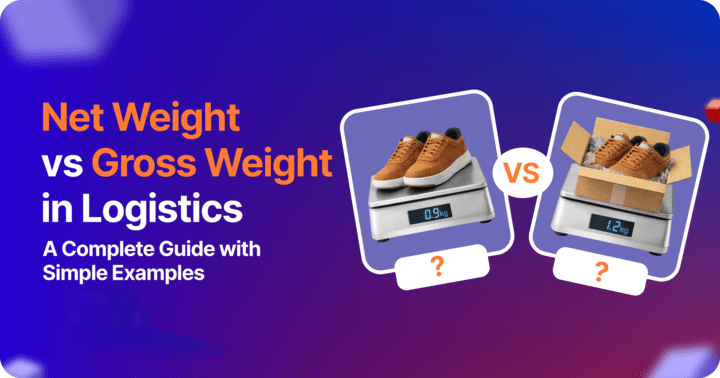 Net weight vs. Gross weight