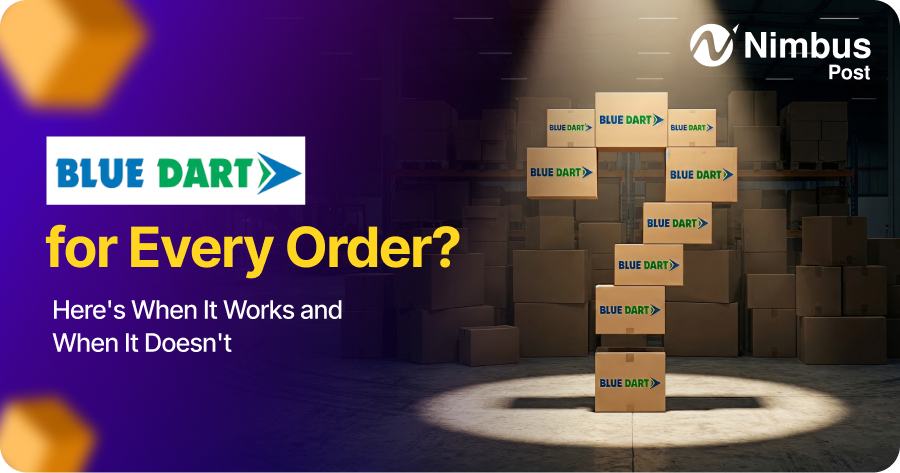 Blue dart courier charges, services and more