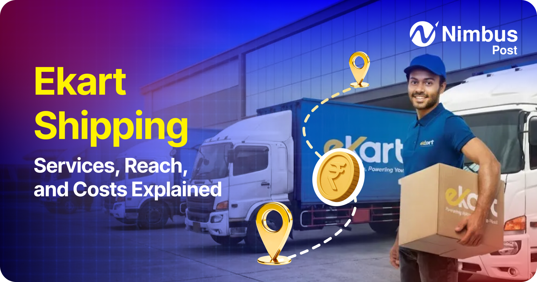 Ekart courier charges and services